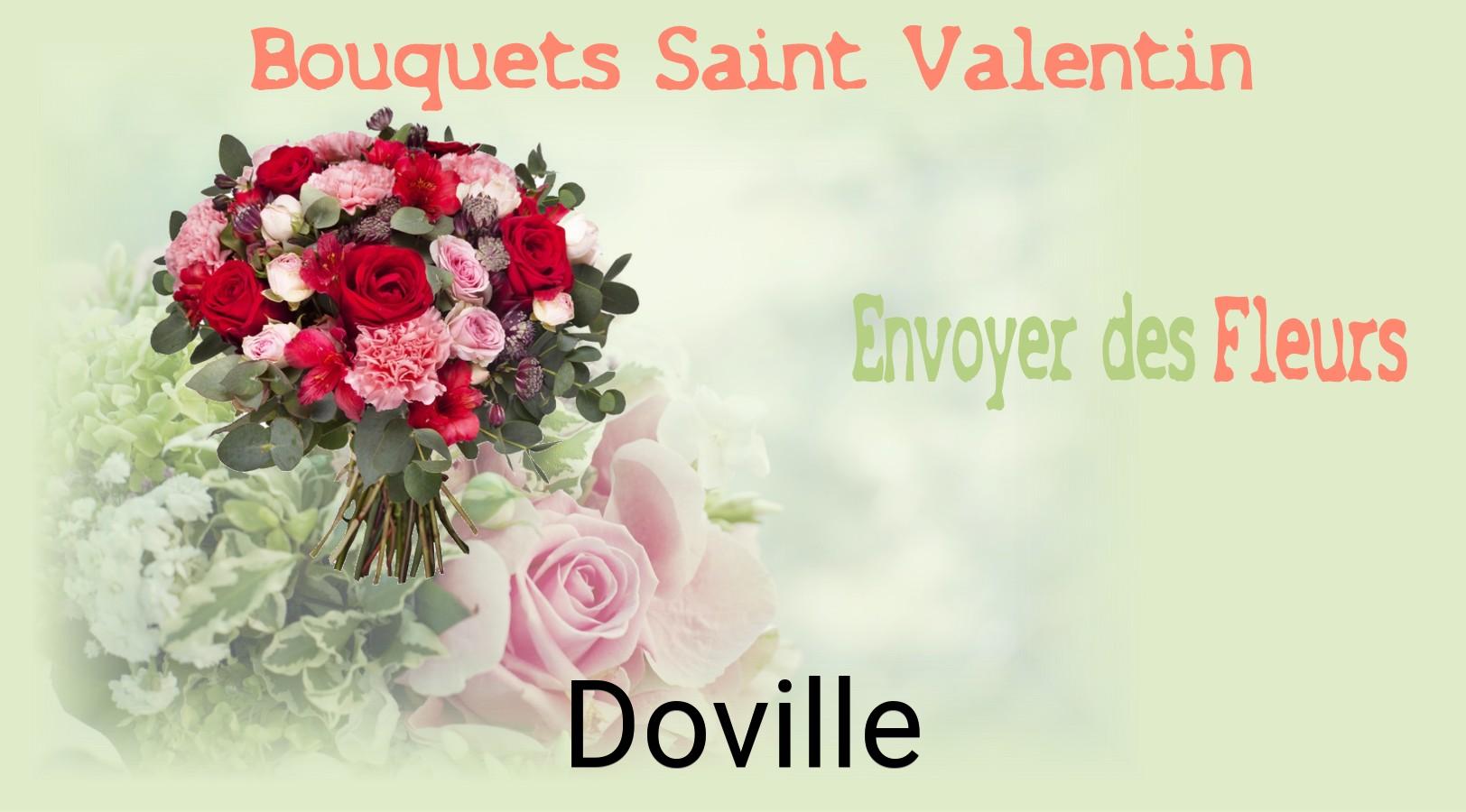 Roses de Saint-Valentin livrées à Doville
