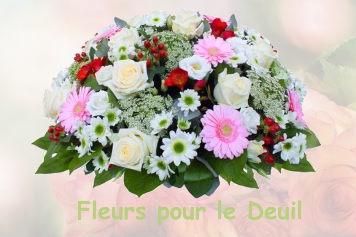 fleurs deuil DOVILLE